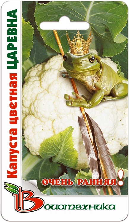 капуста цветная ЦАРЕВНА, Биотехника